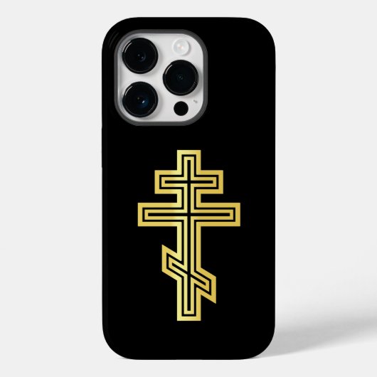 Coques Case-Mate iPhone Croix chrétienne orthodoxe (Verso)
