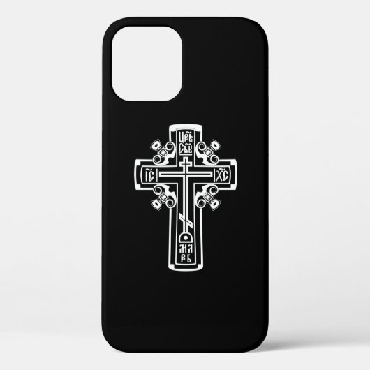 Coques Case-Mate iPhone Croix chrétienne orthodoxe (Verso)