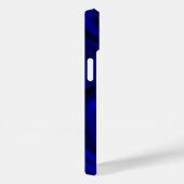 Coques Case-Mate iPhone Croix cristalline noire haute résolution (Verso / Droite)