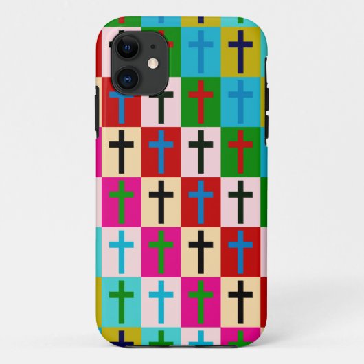 Coques Case-Mate iPhone Croix d'art de bruit (Dos)