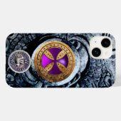 COQUES Case-Mate iPhone CROIX DE CONSÉCURATION ET SCEAU DU MODÈLE DES CHEV (Verso (horizontal))