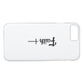 Coques Case-Mate iPhone Croix de foi chrétienne Aimer Jésus (Dos (Horizontal))