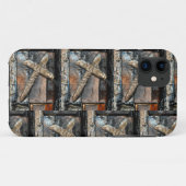 Coques Case-Mate iPhone Croix de force (Dos (Horizontal))