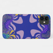 Coques Case-Mate iPhone Croix de lavande et de violet (Dos (Horizontal))