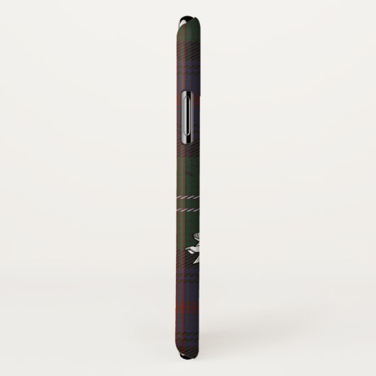 Coques Case-Mate iPhone Croix de Tartan (Dos/Droite)