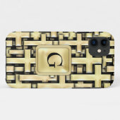 Coques Case-Mate iPhone Croix d'or (Dos (Horizontal))