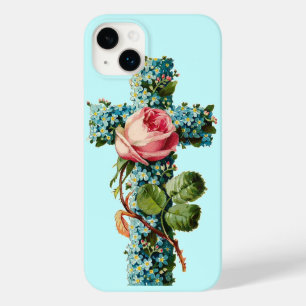 Coques Pour iPhone Croix florale vintage