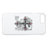 Coques Case-Mate iPhone Croix gothique (Dos (Horizontal))