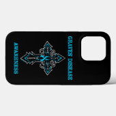 Coques Case-Mate iPhone Croix/Guerrier...Graves' (Verso (horizontal))