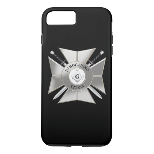 Coques Case-Mate iPhone Croix maçonnique (Dos)