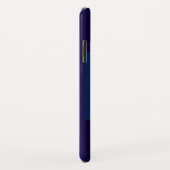 Coques Case-Mate iPhone Croix octogonale BLUE CORSAIR STYLE (Dos/Droite)