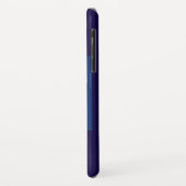 Coques Case-Mate iPhone Croix octogonale BLUE CORSAIR STYLE (Dos/Gauche)