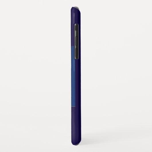 Coques Case-Mate iPhone Croix octogonale BLUE CORSAIR STYLE (Dos/Gauche)