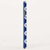 Coques Case-Mate iPhone Croix octogonale BLUE CORSAIR STYLE (Dos/Droite)