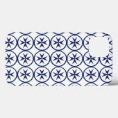 Coques Case-Mate iPhone Croix octogonale BLUE CORSAIR STYLE (Verso (horizontal))