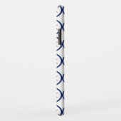 Coques Case-Mate iPhone Croix octogonale BLUE CORSAIR STYLE (Dos/Droite)