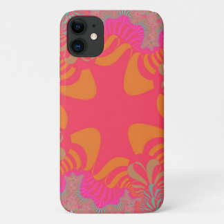 Case-Mate iPhone Case Croix orange et rose