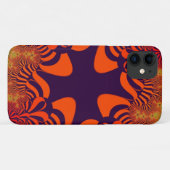 Coques Case-Mate iPhone Croix orange et violet (Dos (Horizontal))