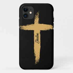 Case-Mate iPhone Case Croix religieuse en or