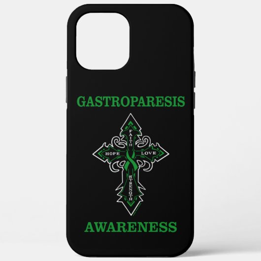 Coques Case-Mate iPhone Croix/Sensibilisation...Gastroparésie (Verso)