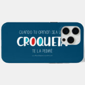 Coques Case-Mate iPhone Croqueta (Verso (horizontal))