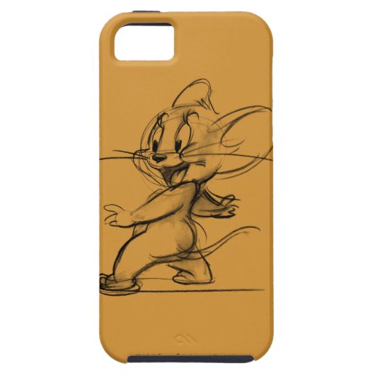 Coques Case-Mate iPhone Croquis côté Jerry (Dos)