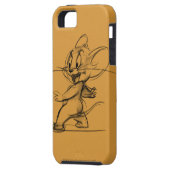 Coques Case-Mate iPhone Croquis côté Jerry (Dos gauche)