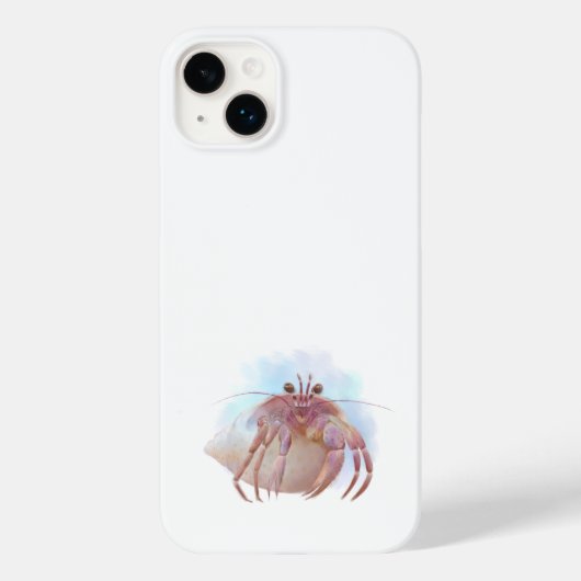 Coques Case-Mate iPhone Croquis de crabe aux hermites (Verso)
