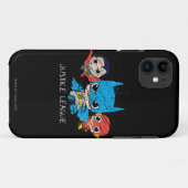 Coques Case-Mate iPhone Croquis de la Mini Justice League (Dos (Horizontal))
