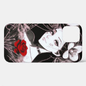 Coques Case-Mate iPhone Croquis féminin (Verso (horizontal))