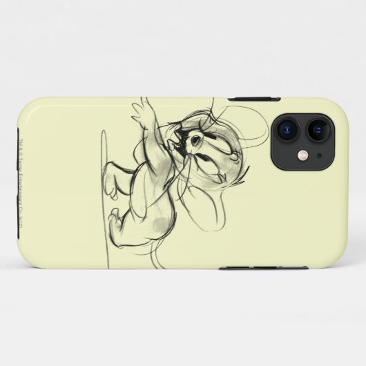 Coques Case-Mate iPhone Croquis Jerry Bashful (Dos (Horizontal))