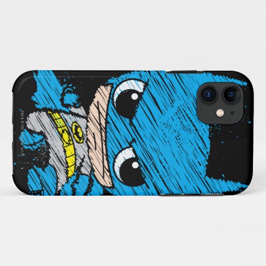 Coques Case-Mate iPhone Croquis Mini Batman (Dos (Horizontal))