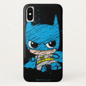 Coques Case-Mate iPhone Croquis Mini Batman (Dos)