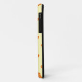 Coques Case-Mate iPhone Croquis papillon, jaune et orange (Dos/Gauche)