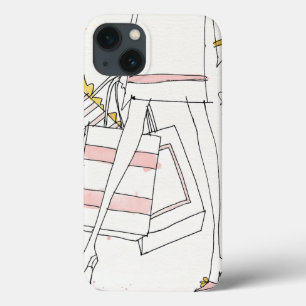 Case-Mate iPhone Case Croquis rose moderne sauvage de mode d'Apple