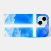 Coques Case-Mate iPhone Cross of Light Jesus Christ Customizable Christian (Verso (horizontal))