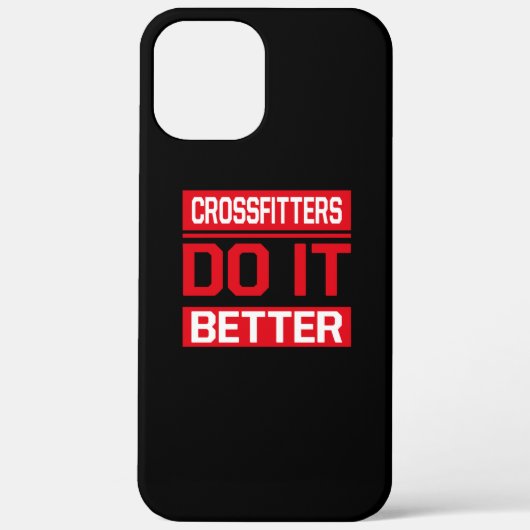 Coques Case-Mate iPhone Crossfitters le font mieux - Crossfit (Verso)