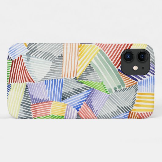 Coques Case-Mate iPhone Crosshatch Quilt I (Dos (Horizontal))