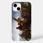 Coques Case-Mate iPhone Crossing Delaware 1776 : Général George Washington (Verso)