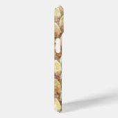 COQUES Case-Mate iPhone CROTALUS ACQUA BLEU GEM MONOGRAMME (Verso / Droite)