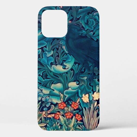 Coques Case-Mate iPhone Crow in the Forest, William Morris (Verso)