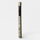 Coques Case-Mate iPhone Crow sur une feuille de musique (Dos/Gauche)