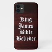 Coques Case-Mate iPhone Croyant de la Bible du Roi Jacques Foi Chrétienne (Dos)
