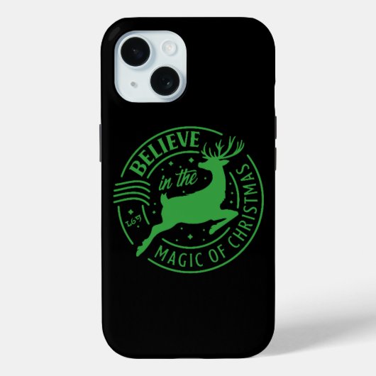 Coques Case-Mate iPhone CROYEZ À LA MAGIE DE... noël (Verso)