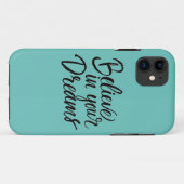 Coques Case-Mate iPhone Croyez en vos rêves (Dos (Horizontal))