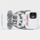 Coques Case-Mate iPhone croyez-moi ! aimez-moi ! Simple cadeau de couple V (Dos (Horizontal))