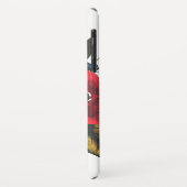 Coques Case-Mate iPhone Cru floral élégant d'aquarelle d'hiver (Dos/Gauche)