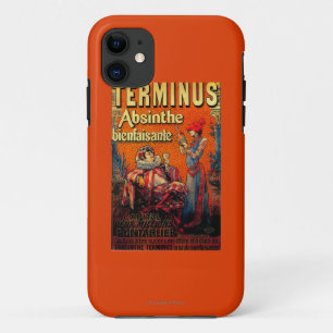 Coque Case-Mate Pour iPhone Cru PosterEurope d'absinthe de terminus