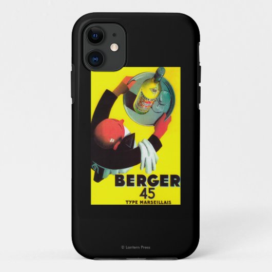 Coques Case-Mate iPhone Cru PosterEurope de Berger 45 (Dos)