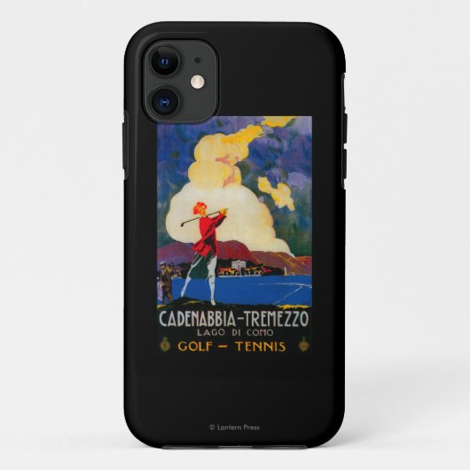 Coques Case-Mate iPhone Cru PosterEurope de CadenabbiaTremezzo (Dos)